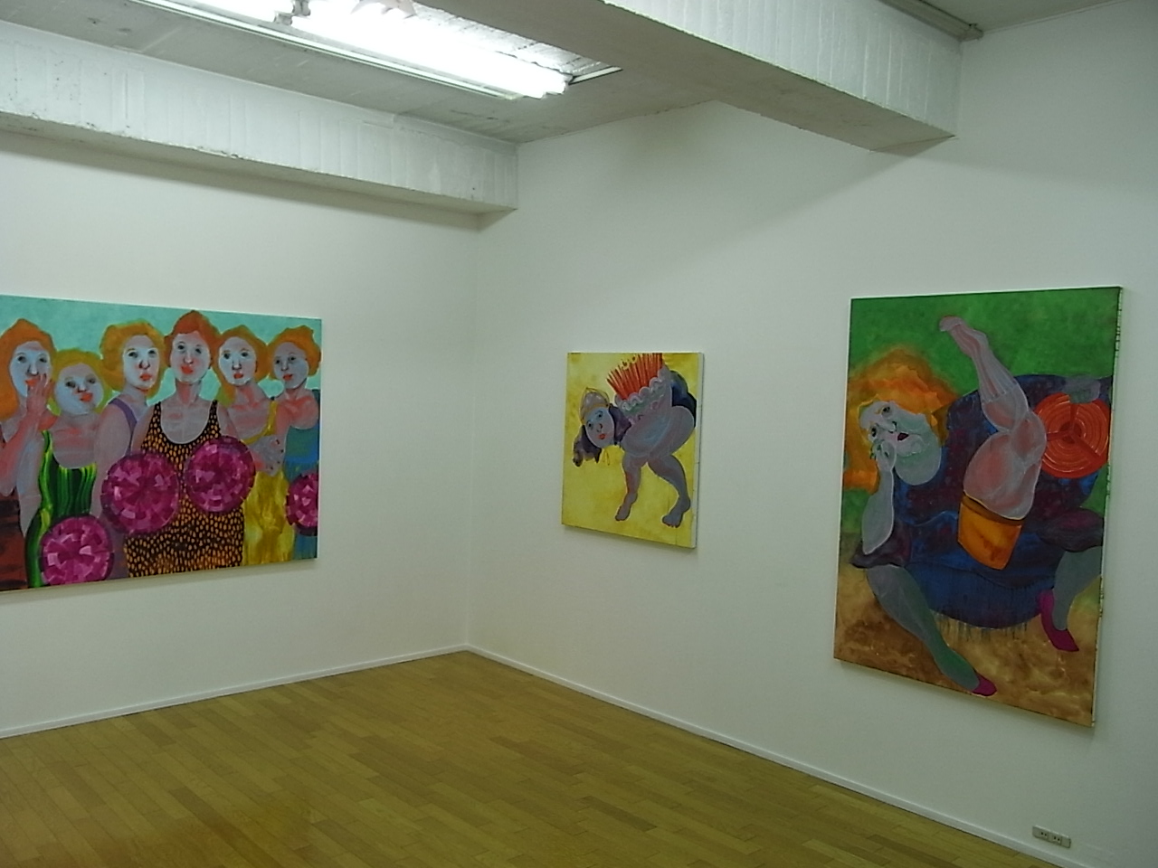 展覧会場の様子 大阪 8 31 小吹隆文 アートのこぶ〆