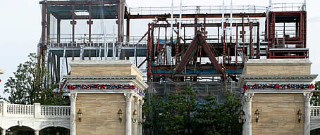 タワーオブテラー まだまだ建設中 ディズニーblog タワーオブテラー まだまだ建設中 ディズニーblog