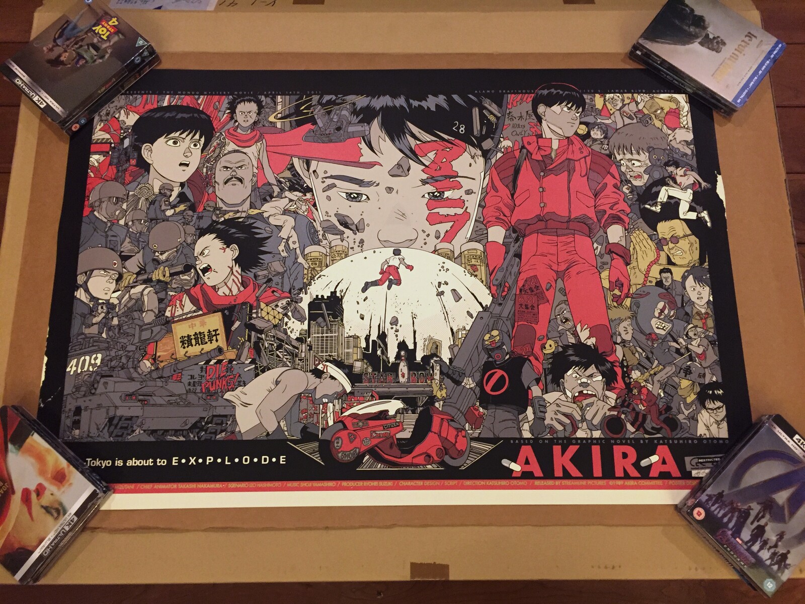 Tyler Stout氏のMONDO「AKIRA」ポスター！！ : 映画のあしあと