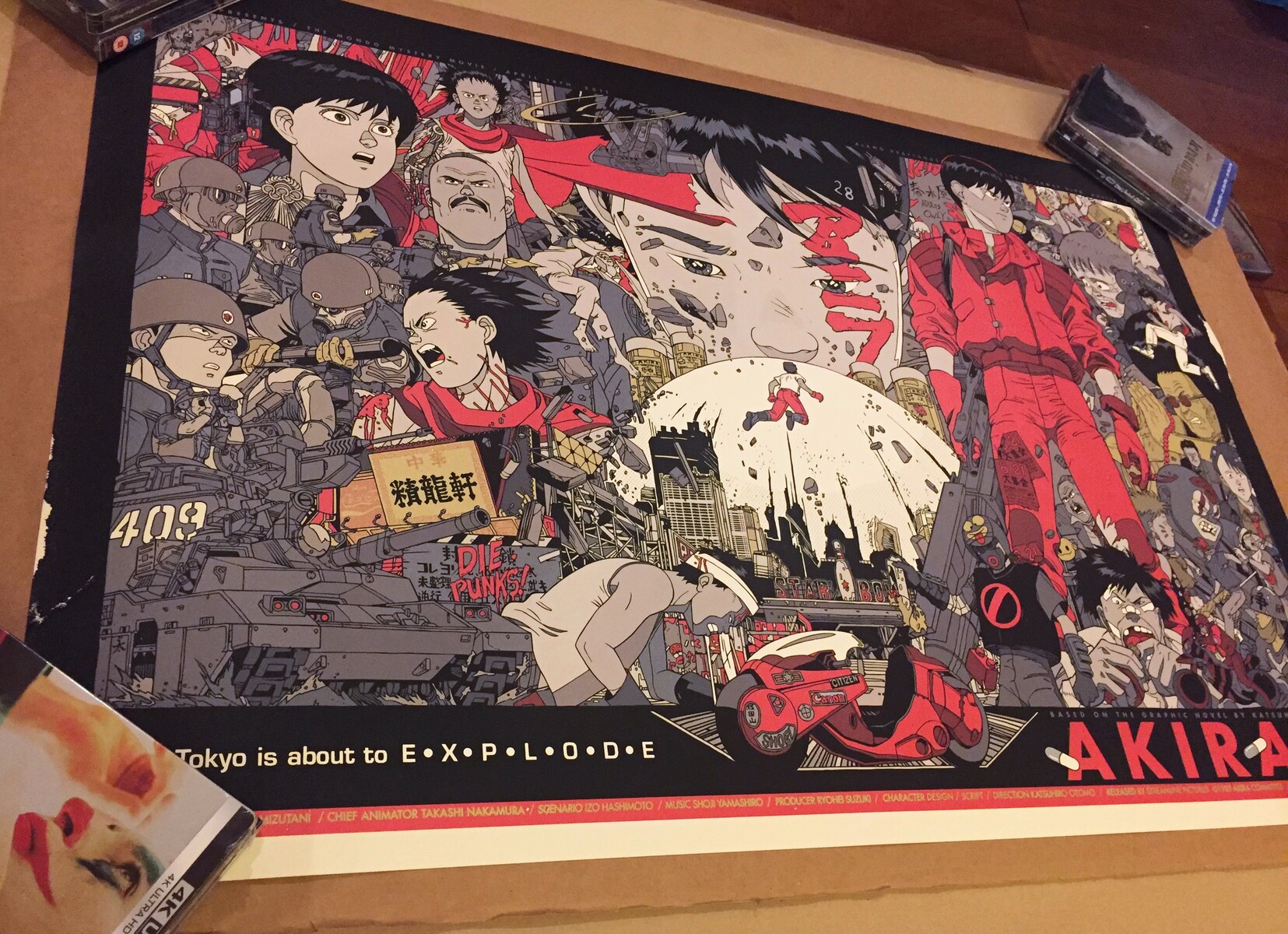 Tyler Stout氏のMONDO「AKIRA」ポスター！！ : 映画のあしあと