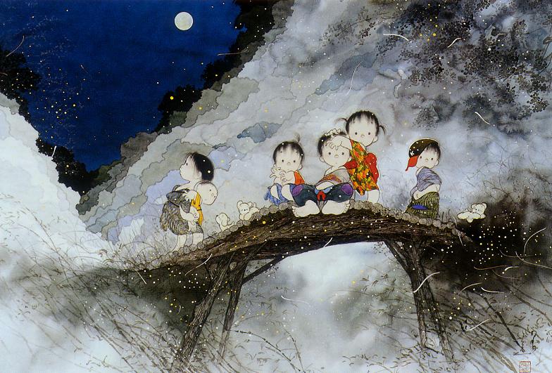 中島潔　版画　初恋　額付き 中島潔 版画 初恋 額付き Amazon.co.jp: 中島潔 京都版画院制作 木