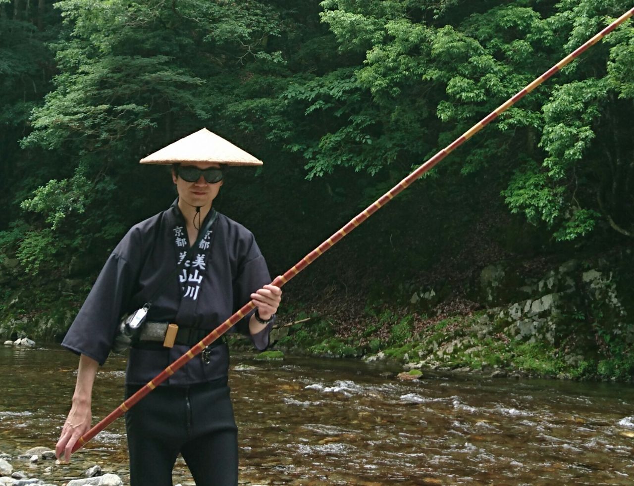 オリジナル法被 鮎釣り 新人おたむ日記 オリジナル法被 鮎釣り 新人おたむ日記