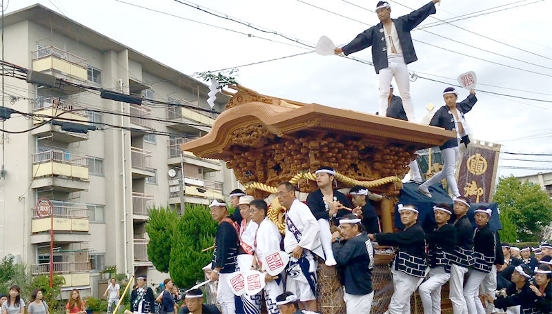 新人おたむ日記	  久世地区 小阪だんじり祭り（大阪府・堺市）	コメント