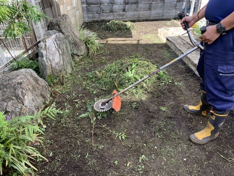 除草、整地