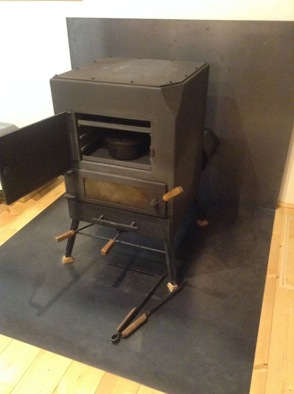 薪ストーブの逆流 鉄と木の店
