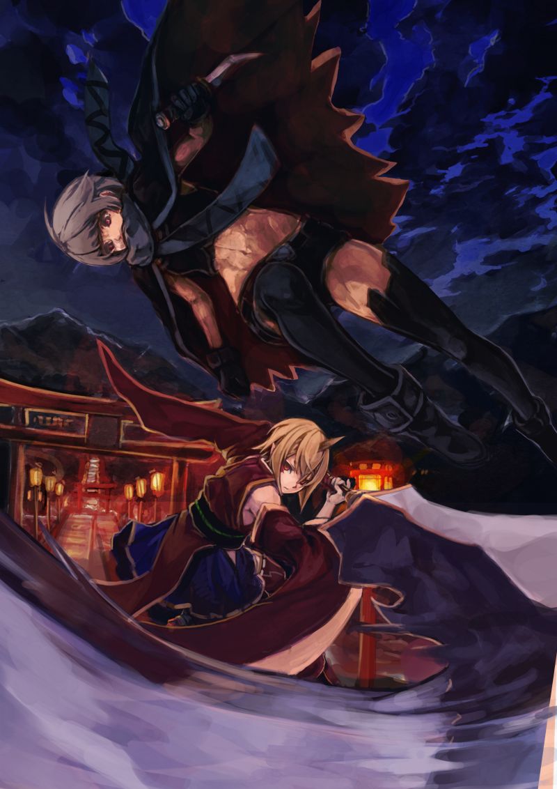 鬼と暗殺者のイラストを描いてみた Artus Blog 鬼と暗殺者のイラストを描いてみた Artus Blog