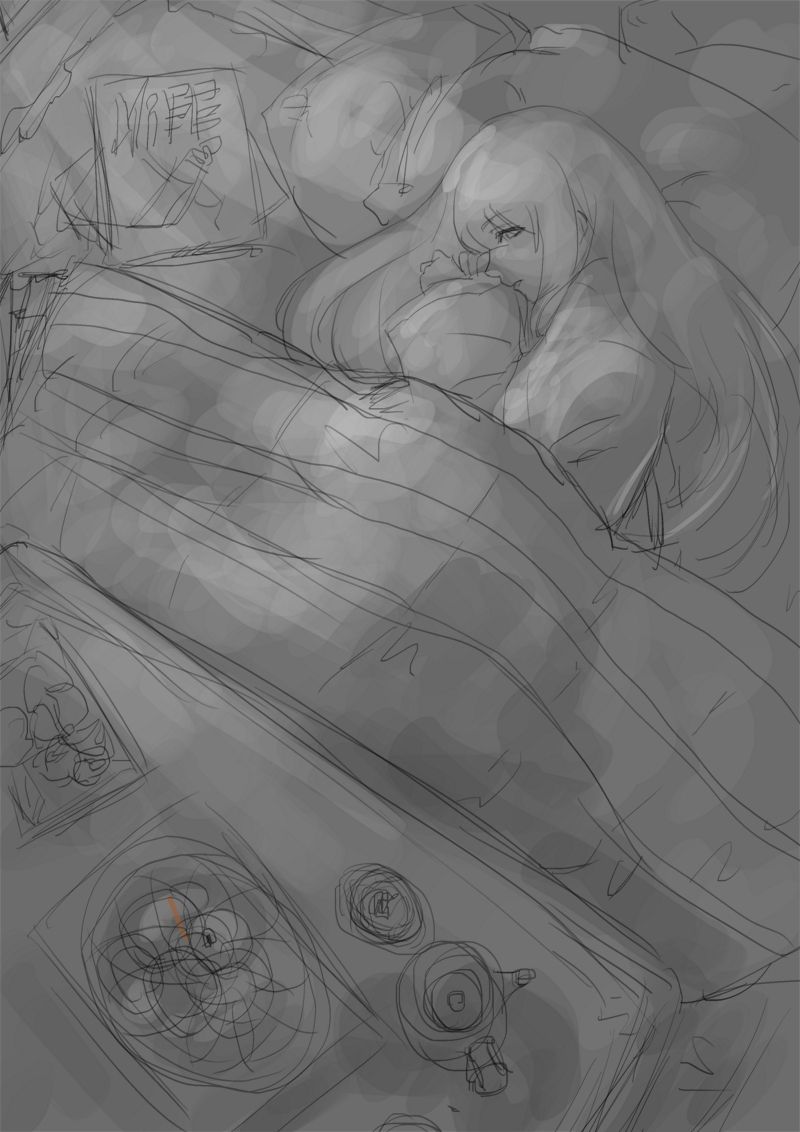 Kritaで こたつ とキャラを描いてみた Part1 Artus Blog Kritaで こたつ とキャラを描いてみた Part1 Artus Blog