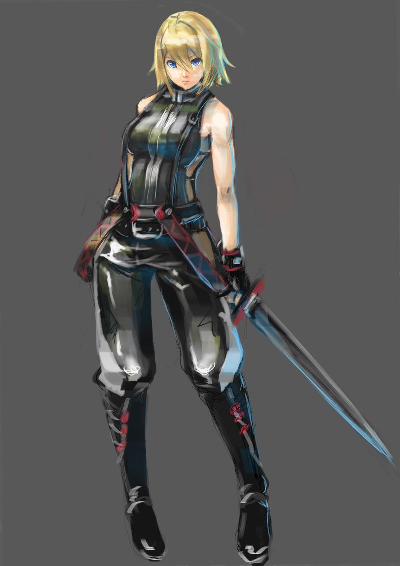 Kritaで女性剣士をキャラデザインしてみた Artus Blog Kritaで女性剣士をキャラデザインしてみた Artus Blog