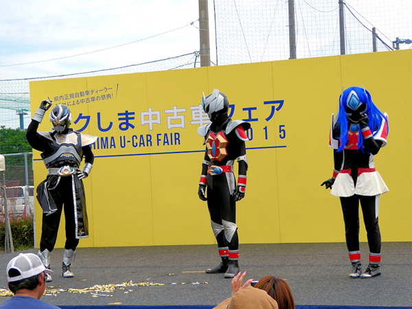 徳島県徳島市 マリンピア沖洲 特設会場 トクしま中古車フェア 2015