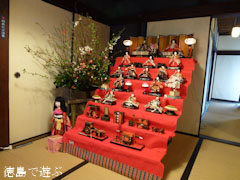 吉田家住宅 ひなまつりを祝う 2012