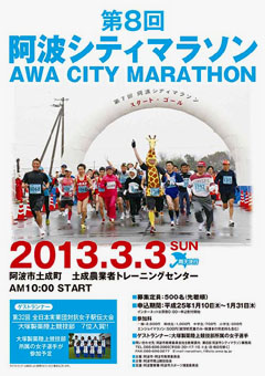 第8回 阿波シティマラソン 2013
