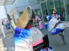 徳島県 徳島阿波おどり空港 歓迎 阿波おどり 2015