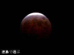 皆既月食 2014年10月8日