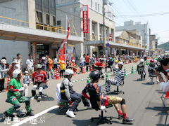 徳島県鳴門市 商店街 大道銀天街 いす−1GP 2014
