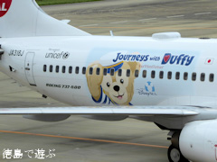徳島阿波おどり空港 JALハッピージャーニーエクスプレス