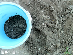 そば 蕎麦 種蒔き準備