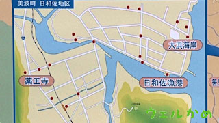ウェルかめ 徳島県内 ロケMAP