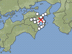 2012年12月19日08時57分 徳島県 地震