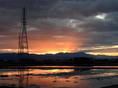 2018年 最後の夕方