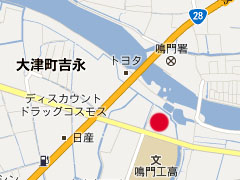 ケーズデンキ鳴門店 地図