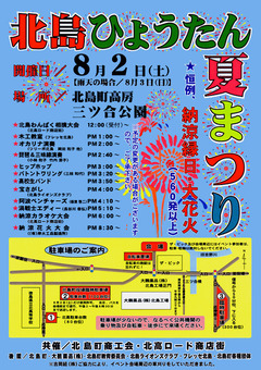 徳島県板野郡北島町 北島ひょうたん夏まつり 2014