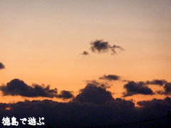 2009年 最後の夕日