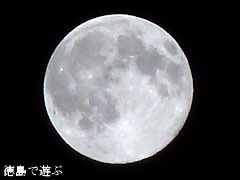 満月 2010年9月23日 21時ごろ