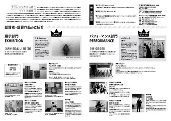 徳島県徳島市 文化の森 チャレンジとくしま芸術祭 受賞者発表会 2017