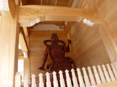 薬王寺 仁王門 全面改築
