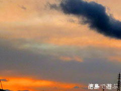 2010年 最後の夕日
