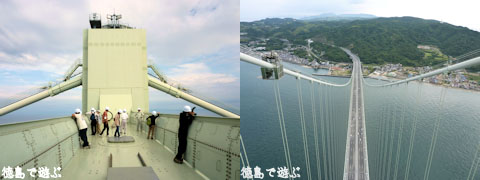 明石海峡大橋 淡路側主塔