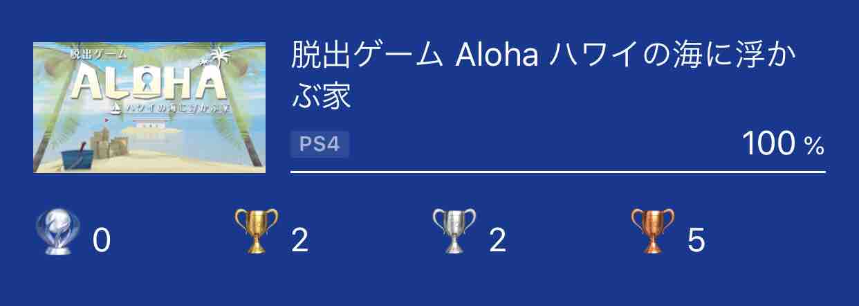 脱出ゲーム Aloha ハワイの海に浮かぶ家 Aruhinosora