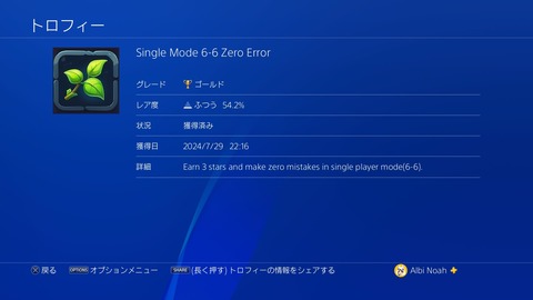 Single Mode 6-6 Zero Error