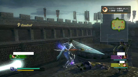 初陣誉・兵器撃破