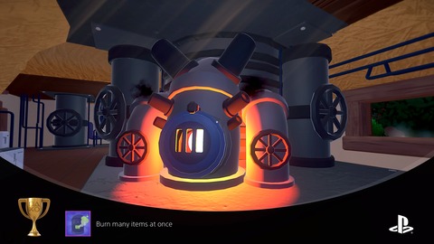 Burn many items at once　