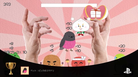 ペットピンクのコマドリ　