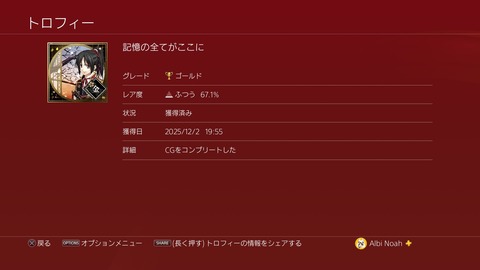 記憶の全てがここに