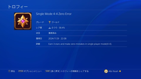Single Mode 4-4 Zero Error