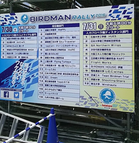 鳥人間コンテスト6