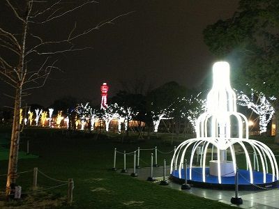 てんしば夜