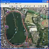 GoogleEarth 大濠公園