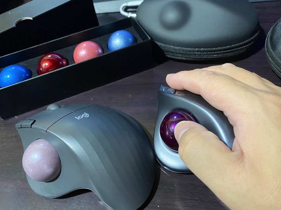 トラックボールの球を交換してみたが それでは そろそろ行きますか トラックボールの球を交換してみたが それでは そろそろ行きますか