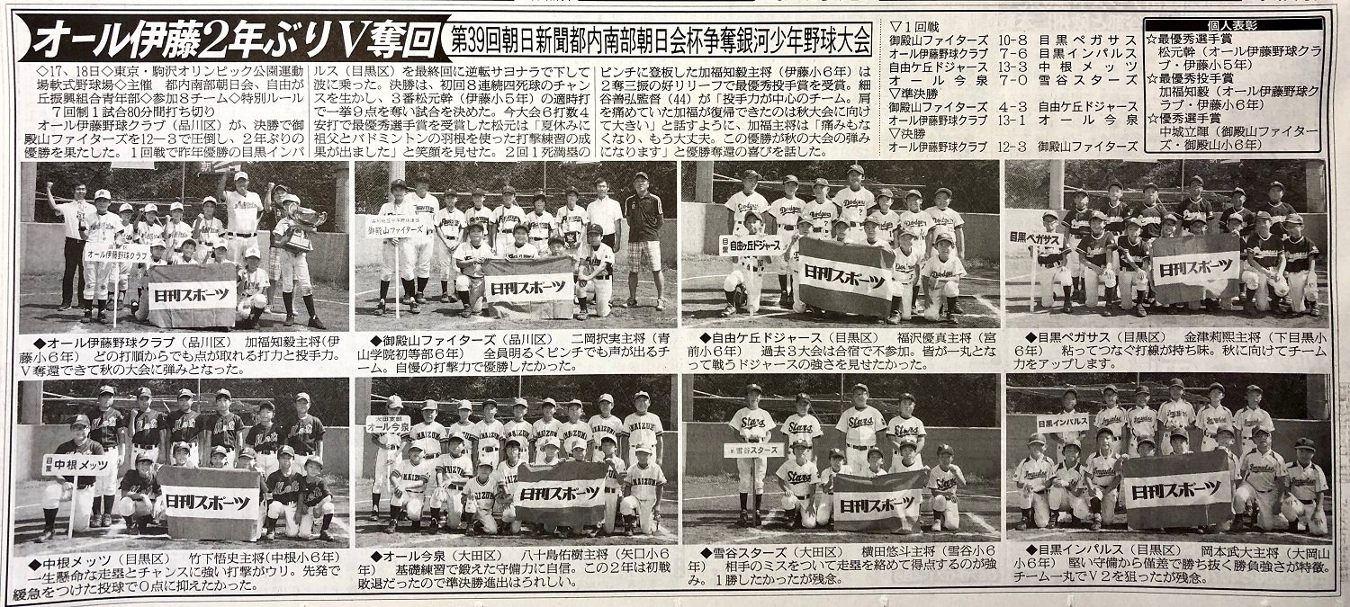 スポーツ 朝日 日刊
