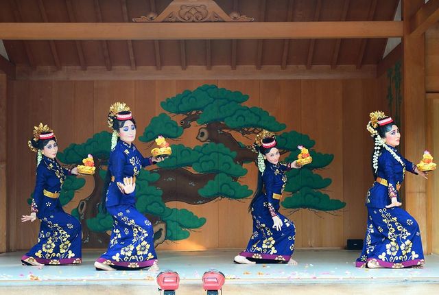 バリ絵画 バリアート アンティーク バリス バリ舞踊 わくわくのバリ島