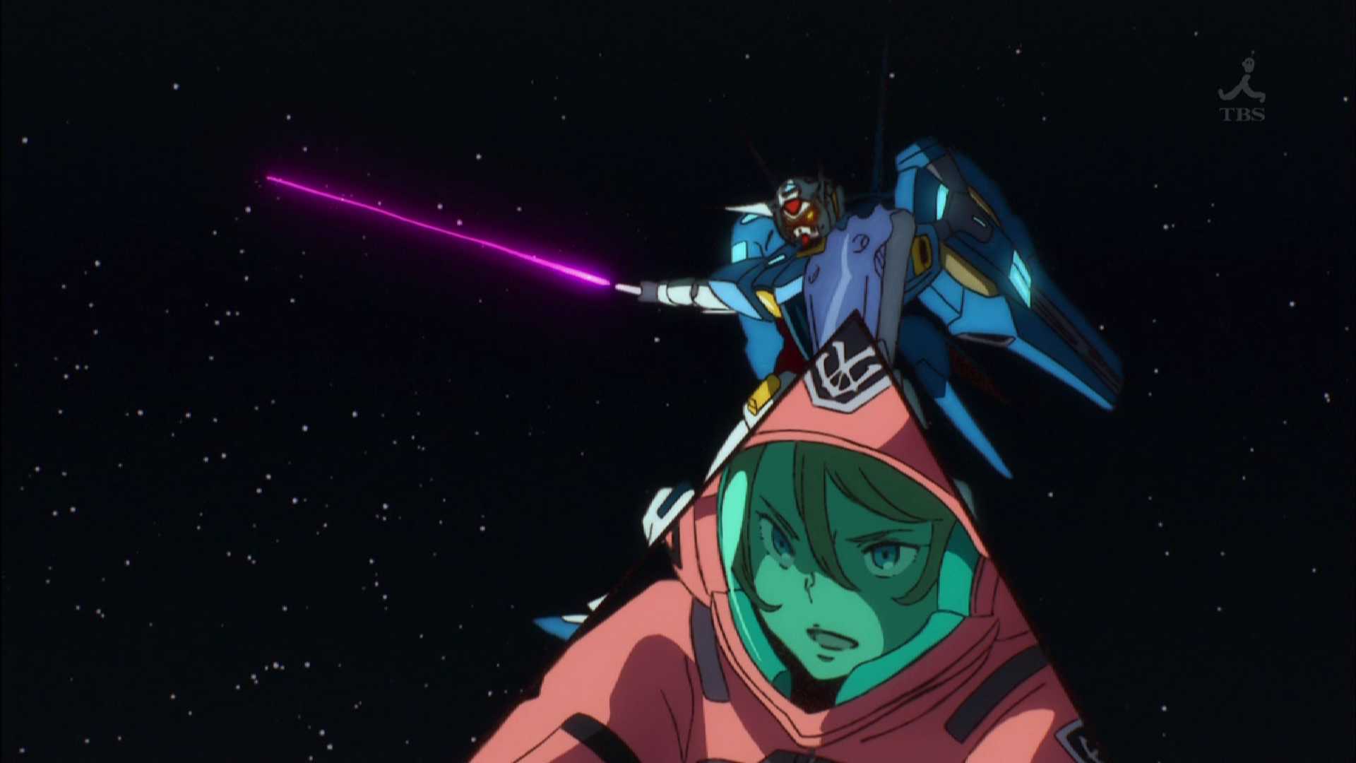 ガンダム Gのレコンギスタ 第1話 謎のモビルスーツ アサガヲblog