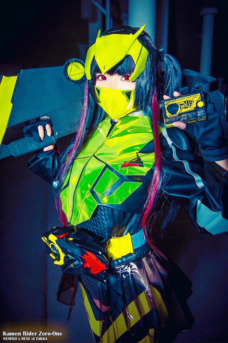 Cosplay ride. Kamen Rider Zero one girl. Neneko 2022. Муичиро косплей.