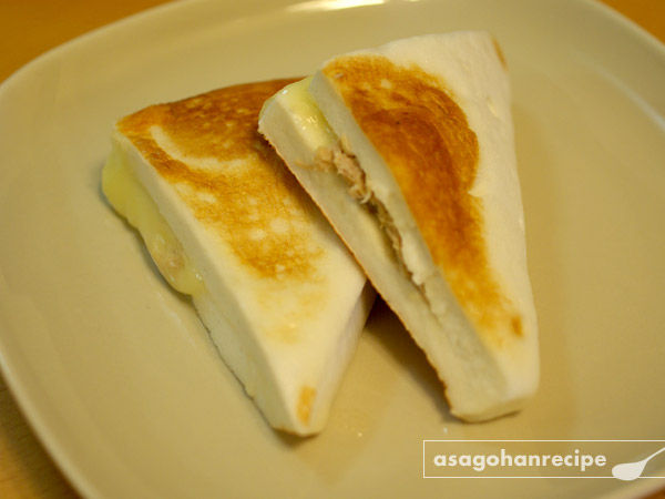 はんぺんのシーチキン チーズはさみ焼き 朝ごはんレシピ 簡単 ヘルシーな朝ごはんをどうぞ