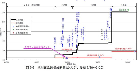 整備計画下流維持流量