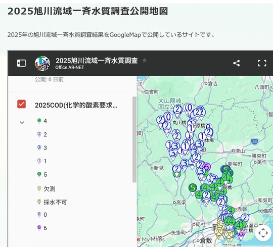 凡例の表示