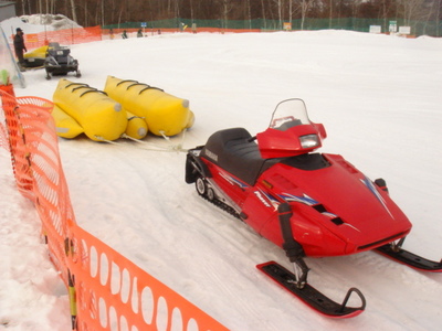 雪の村4バナナ